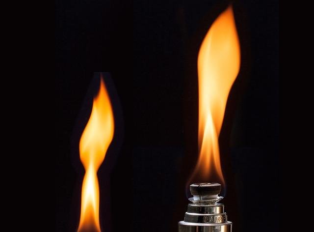 lamp, flame, flames, yellow, room fragrance, air improvement, burn, fire, hot, metal