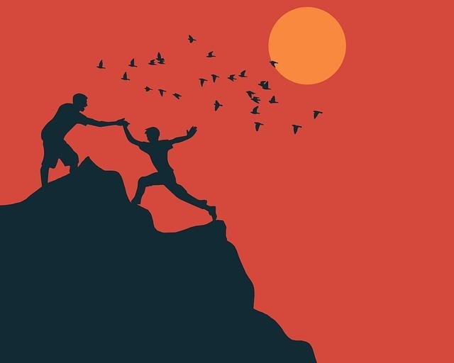 support, help, mountain climbing, assistance, team, nature, mountain, climbing, hiking, challenge, achievement, teamwork, success, sport, adventure, together, hike, goal, cooperation, motivation